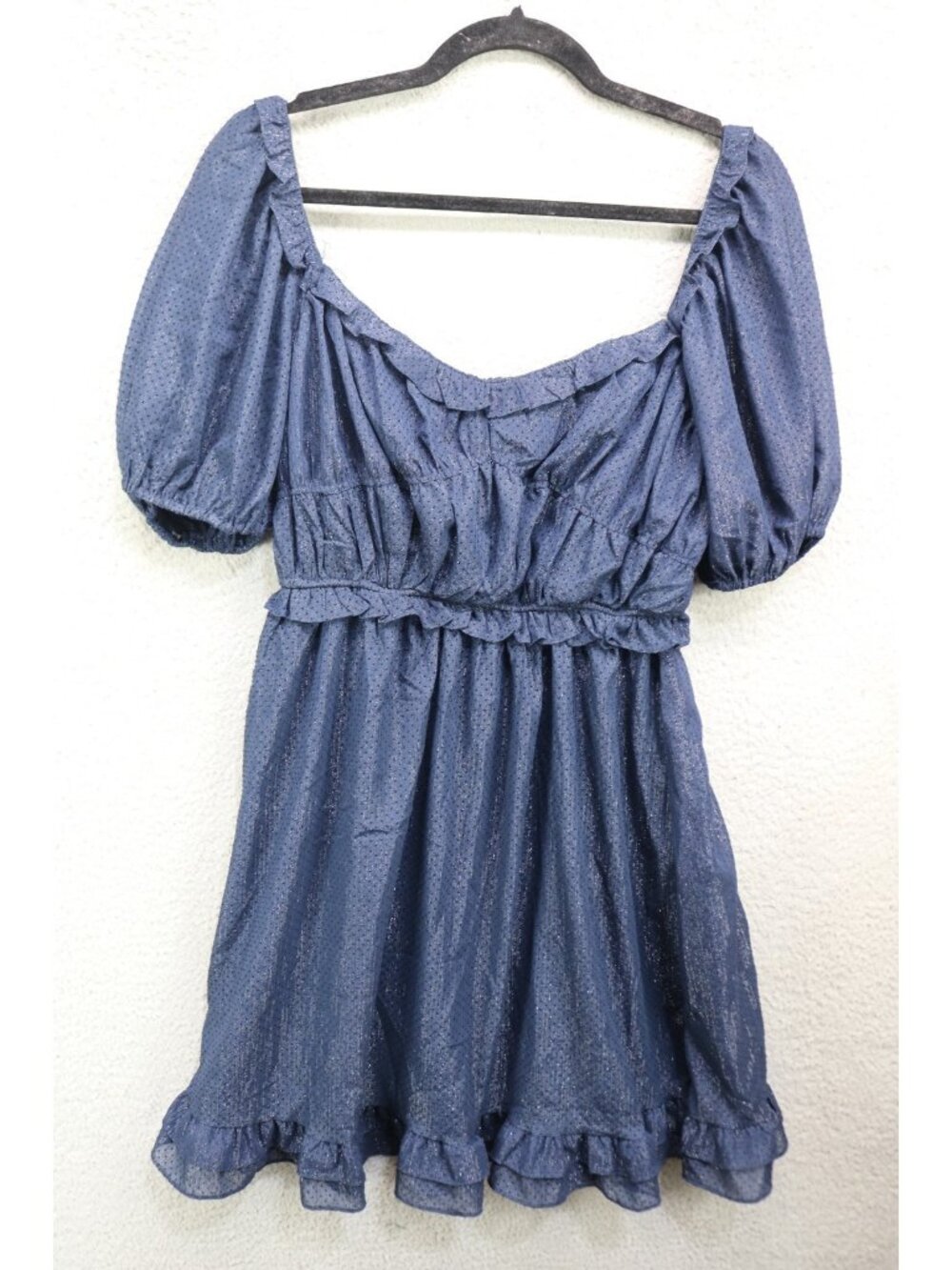 By the River Off the Shoulders Milk Maid Dress-Medium-Dark Metallics-Whimsigoth